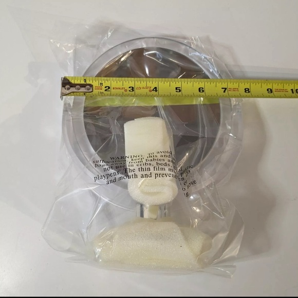 Dual Sided Magnifying Travel Mirror, Free Standing Makeup Vanity Defining Beauty - Picture 8 of 11